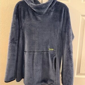 Melanzana High Loft Fleece Pullover Slate Blue